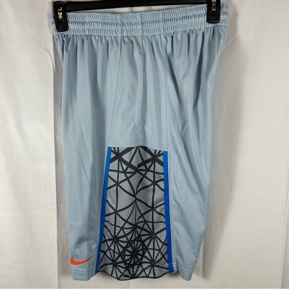 NWT Nike Men’s Kevin Durant KD Light Blue & Gray Dri-Fit Basketball Shorts M - Picture 4 of 15